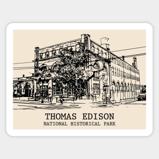 Thomas Edison National Historical Park Sticker